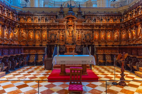 Málaga España Mayo 2021 Interior Catedral Ciudad Española Málaga — Foto de Stock