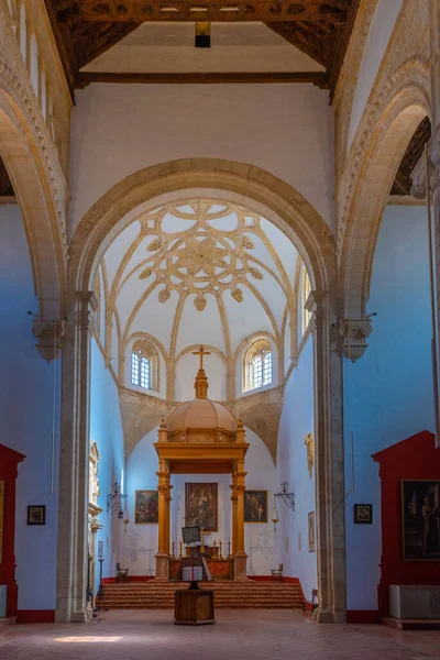 Antequera Spanien Maj 2021 Inredning Kyrkan Santa Maria Mayor Spanska — Stockfoto