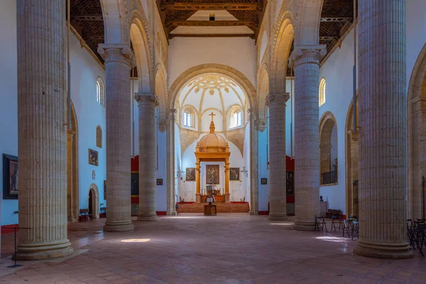 Antequera Spagna Maggio 2021 Interno Della Chiesa Santa Maria Mayor — Foto Stock