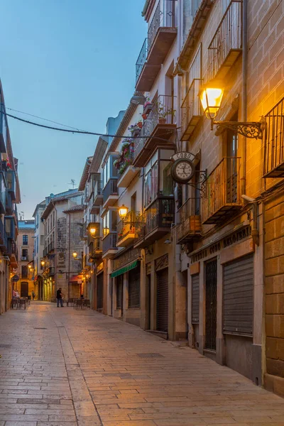 Ubeda, İspanya, 25 Mayıs 2021: Eski İspanyol şehri Ubeda 'da sokak