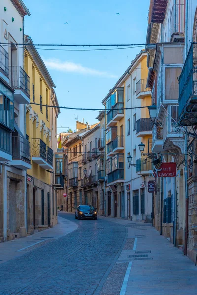 Ubeda, İspanya, 26 Mayıs 2021: Eski İspanyol şehri Ubeda 'da sokak