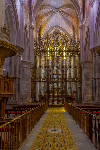 Cuenca Spain May 2021 Interior Cathedral Cuenca Spain — Stock Photo, Image