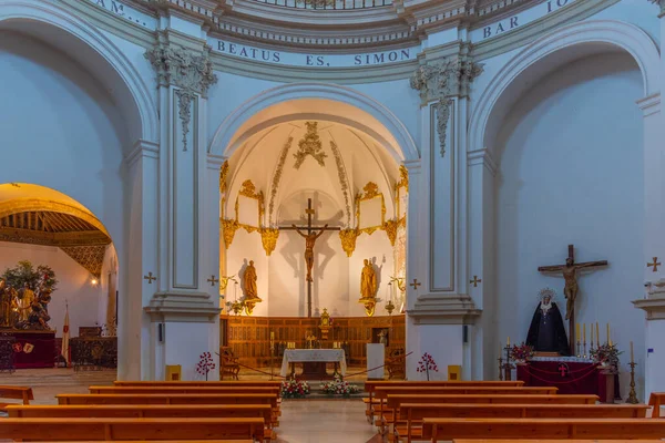 Cuenca Španělsko Května 2021 Interiér Kostela San Pedro Španělském Městě — Stock fotografie