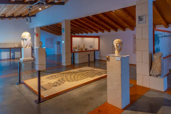 Segobriga Ισπανία Μαΐου 2021 Εσωτερικό Μουσείο Segobriga Στην Ισπανία — Φωτογραφία Αρχείου