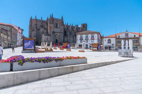 Guarda Portugal Julho 2021 Vista Catedral Guarda Portugal — Fotografia de Stock