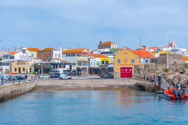 Peniche, Portekiz, 1 Temmuz 2021 Marina, Portekiz şehri Peniche