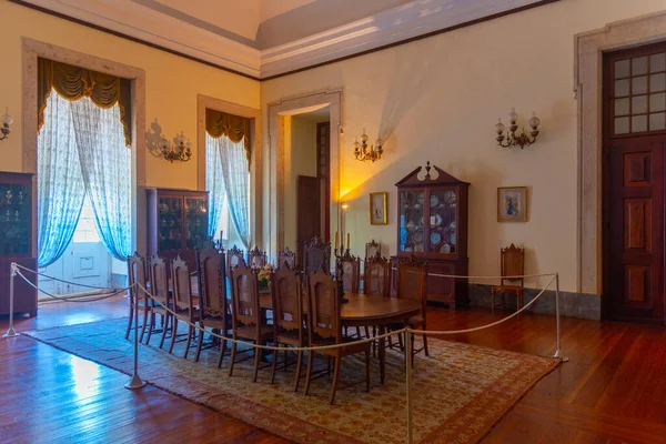 Mafra Portogallo Giugno 2021 Camere All Interno Del Palazzo Reale — Foto Stock