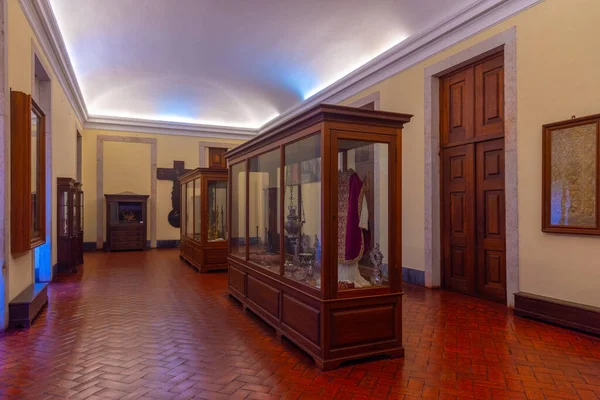 Mafra Portogallo Giugno 2021 Camere All Interno Del Palazzo Reale — Foto Stock