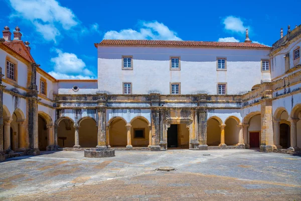 Tomar, Portekiz, 22 Haziran 2021: Tomar, Portekiz 'deki İsa Manastırı.