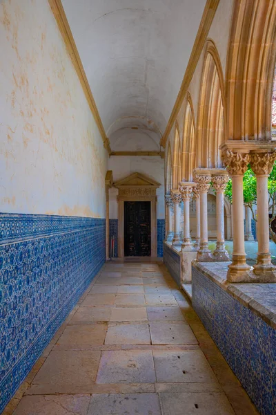 Tomar Portugal Junho 2021 Corredor Dentro Convento Tomar Portugal — Fotografia de Stock