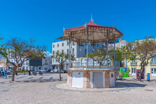 Faro, Portekiz, 18 Haziran 2021: Faro Portekiz 'deki Manuel Bivar Bahçesi