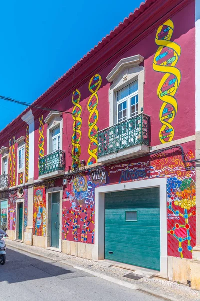 Faro Portugal Juni 2021 Kommersiell Gata Den Gamla Staden Faro — Stockfoto