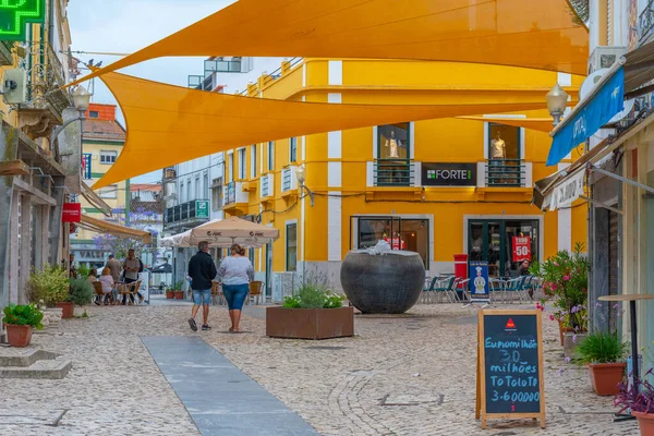 Beja Portugal Junho 2021 Rua Comercial Cidade Portuguesa Beja — Fotografia de Stock