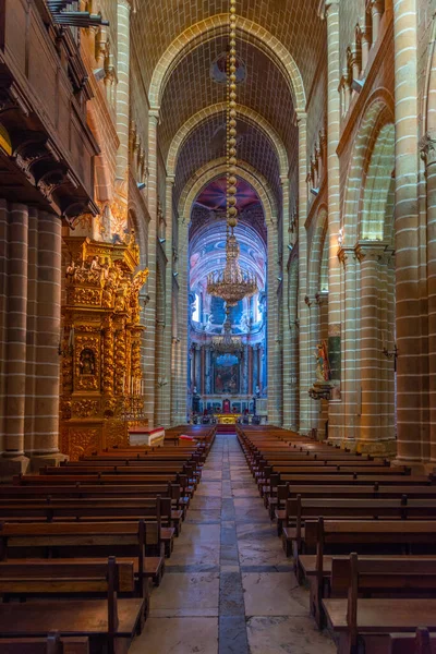 Evora Πορτογαλία Ιουνίου 2021 Εσωτερικό Του Καθεδρικού Ναού Της Εύωρας — Φωτογραφία Αρχείου