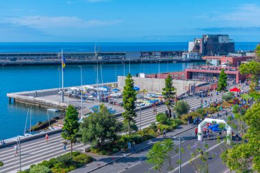 Funchal, Portekiz, 13 Haziran 2021: Portekiz 'in Funchal kentindeki CR7 Müzesi.