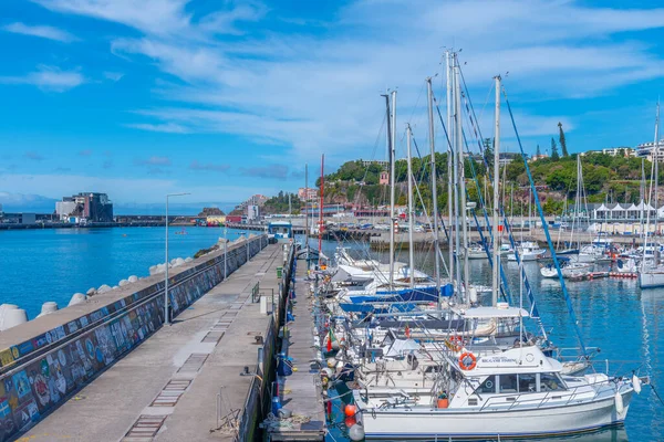 Funchal Portugal Juni 2021 Marina Portugese Stad Funchal — Stockfoto