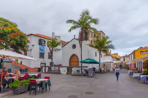 Funchal Portugal June 2021 Chapel Holy Corpse Funchal Madeira Portugal — Stock Photo, Image