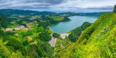 Portekiz, Sao Miguel Adası 'ndaki Furnas Gölü