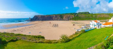 Portekiz 'deki Praia de Ohexe Manzarası