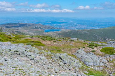 Portekiz Panoraması Serra da Estrela Doğal Parkı 'ndan izlendi.