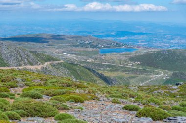 Portekiz Panoraması Serra da Estrela Doğal Parkı 'ndan izlendi.