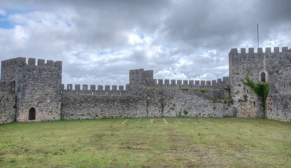 Zamek Mieście Montemor Velho Portugalii — Zdjęcie stockowe