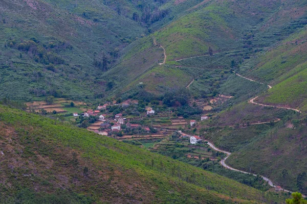 Krajobraz Pasma Górskiego Serra Acor Portugalii — Zdjęcie stockowe