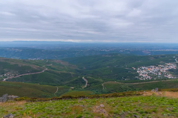 Portekiz Panoraması Miradouro Rocha Dan Izlendi — Stok fotoğraf