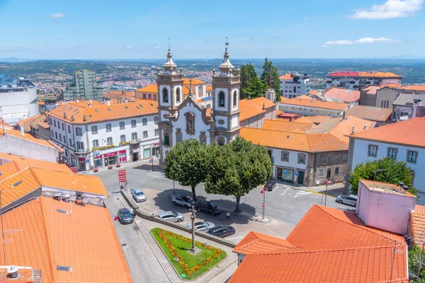 Mercy Templom Guarda Városban Portugáliában — Stock Fotó