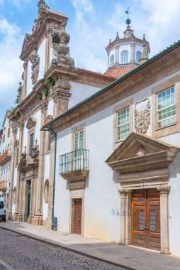 Portekiz 'in Chaves kasabasındaki Sao Joao de Deus Kilisesi.