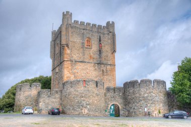 Portekiz 'in Braganca kentindeki kale.