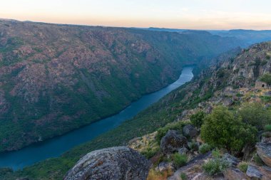 Carrascalinho 'nun Portekiz' deki Douro Nehri üzerindeki bakış açısı.