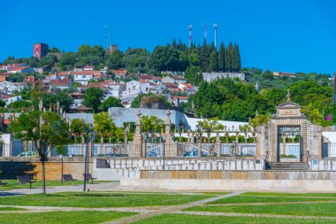 Portekiz 'deki Castelo Branco şehrinin manzarası.