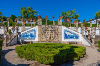 Portekiz 'de Castelo Branco' daki Bishop 's Palace Garden..