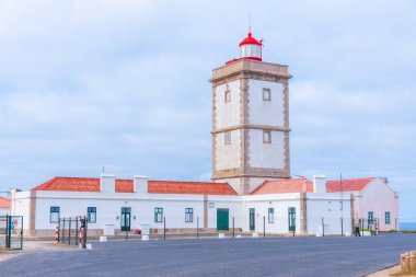 Portekiz, Peniche 'deki Cabo Carvoeiro' daki deniz feneri..