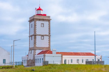 Portekiz, Peniche 'deki Cabo Carvoeiro' daki deniz feneri..
