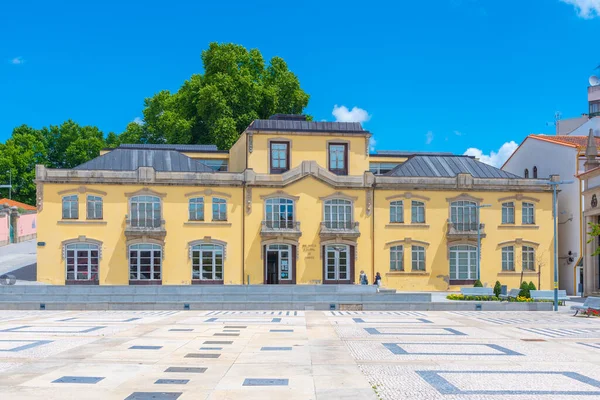 Kommunalt Bibliotek Chaves Stad Portugal — Stockfoto