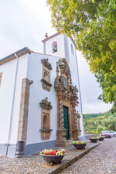 Kerk Van Santa Maria Het Oude Centrum Van Braganca Portugal — Stockfoto