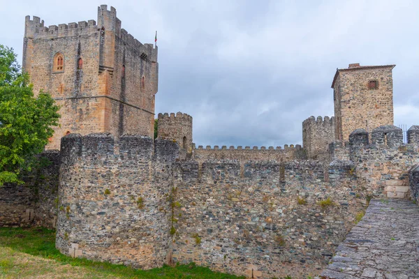 Замок Португальському Місті Браганка — стокове фото