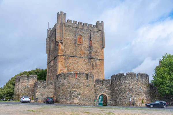 Zamek Portugalskim Mieście Braganca — Zdjęcie stockowe