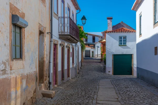 Narrow Street Old Town Almeida Portugal — ストック写真