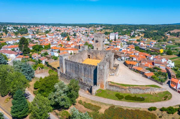 Κάστρο Στην Πορτογαλική Πόλη Sabugal — Φωτογραφία Αρχείου