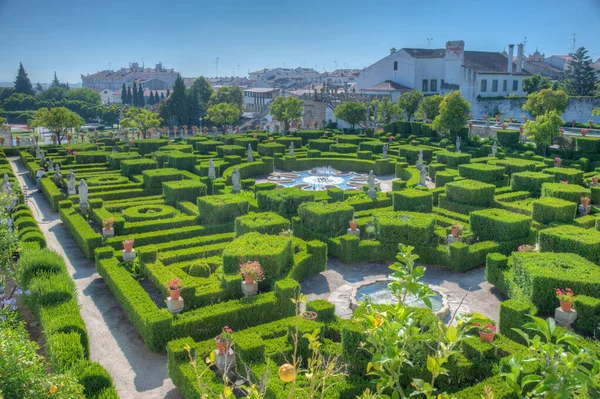 Portekiz 'de Castelo Branco' daki Bishop 's Palace Garden..