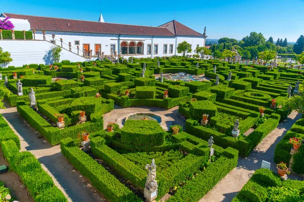 Portekiz 'de Castelo Branco' daki Bishop 's Palace Garden..