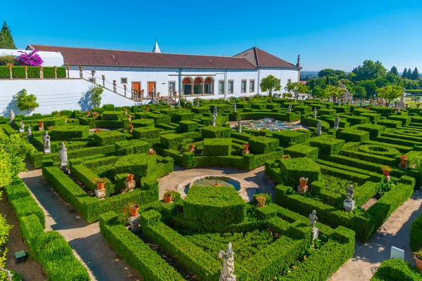 Portekiz 'de Castelo Branco' daki Bishop 's Palace Garden..