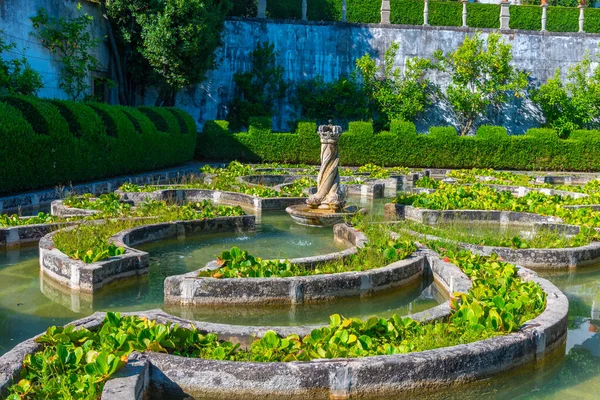 Bishop Palace Garden Castelo Branco Portugal — Photo