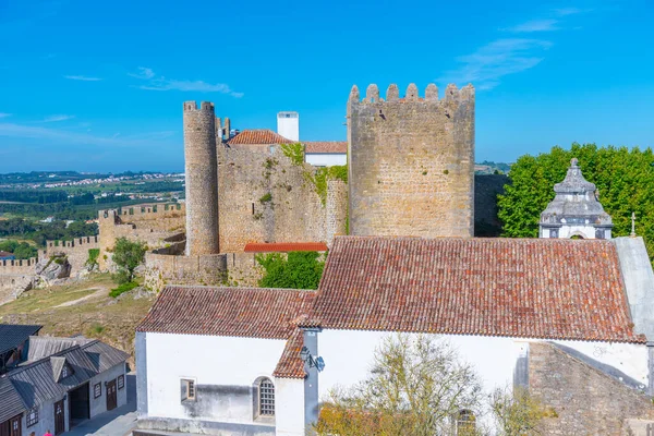 View Obidos Castle Portugal — Stock Photo, Image