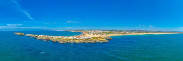 Vista Aérea Península Baleal Portugal —  Fotos de Stock