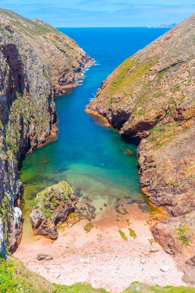 Вид Пляж Архіпелазі Берлуга Гранде Португалія — стокове фото