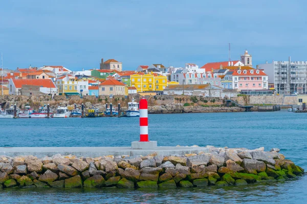 Havssidan Eller Den Portugisiska Staden Peniche — Stockfoto
